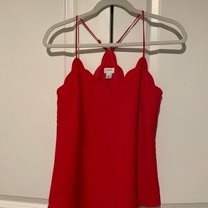 Jcrew Scalloped Tank
